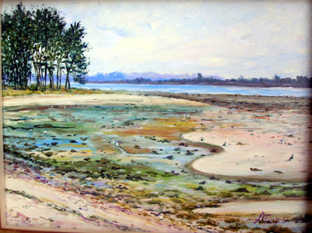60. ISLA DE LA TOJA  O/T 40x30