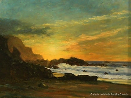 67. BENIJO - Óleo sobre tabla - 41x33