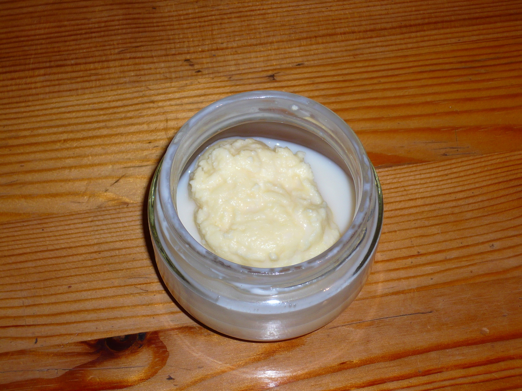 Une belle boule de beurre s'est formée © UNAT Centre