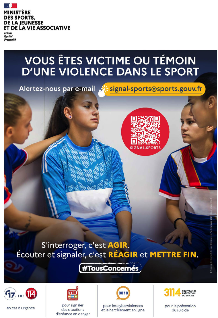 Lutte contre les violences dans le sport