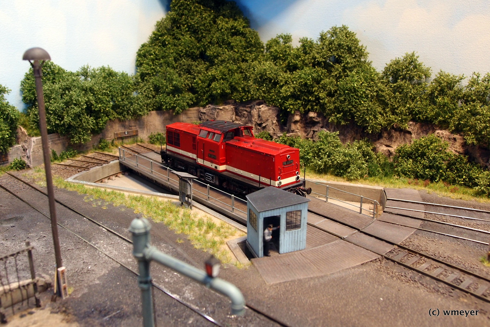 Rangierdiorama in H0