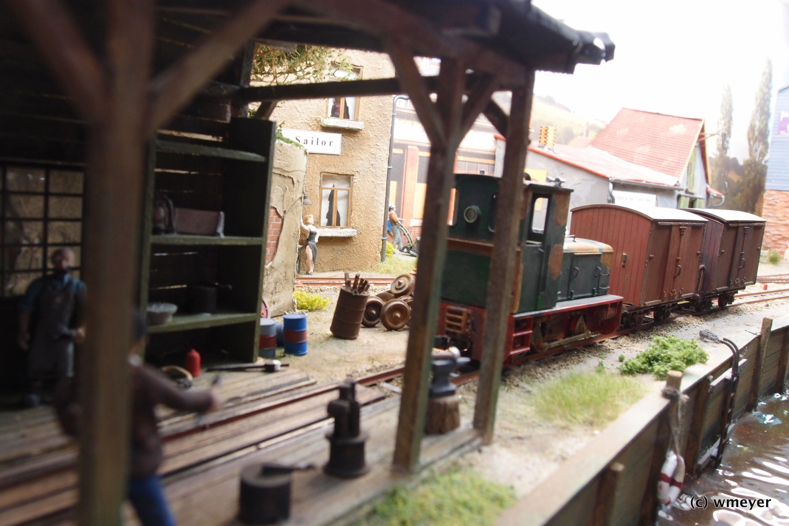 On the Dockside 0-Schmalspur