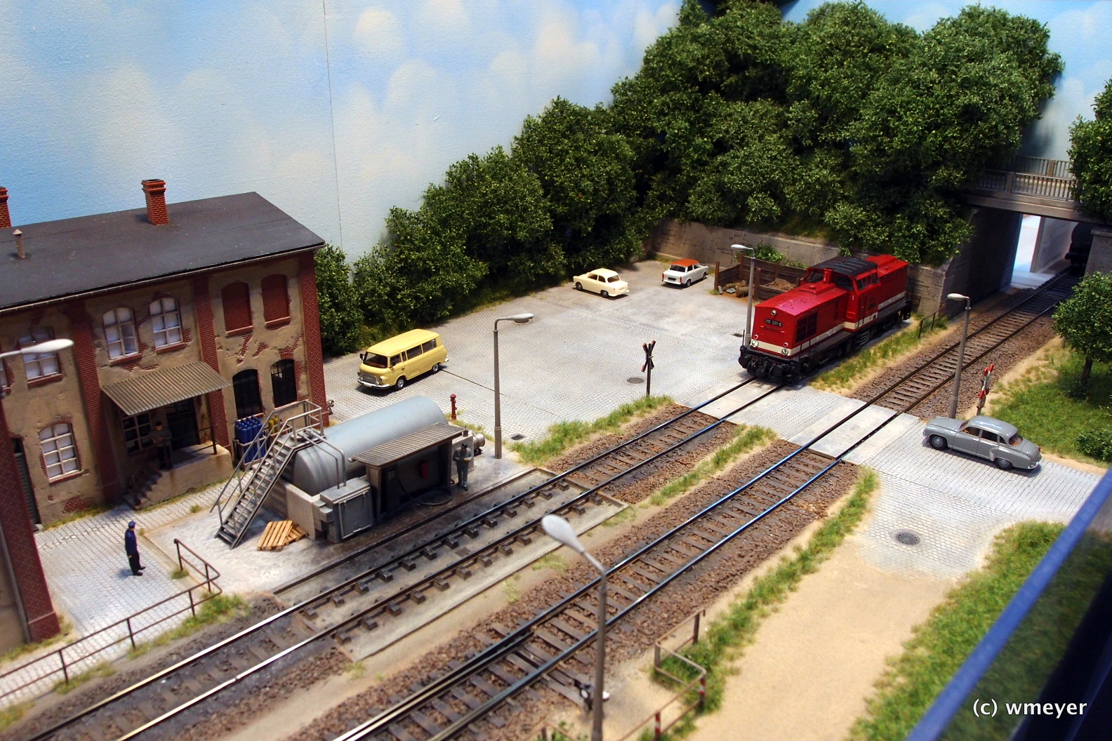 Rangierdiorama in H0