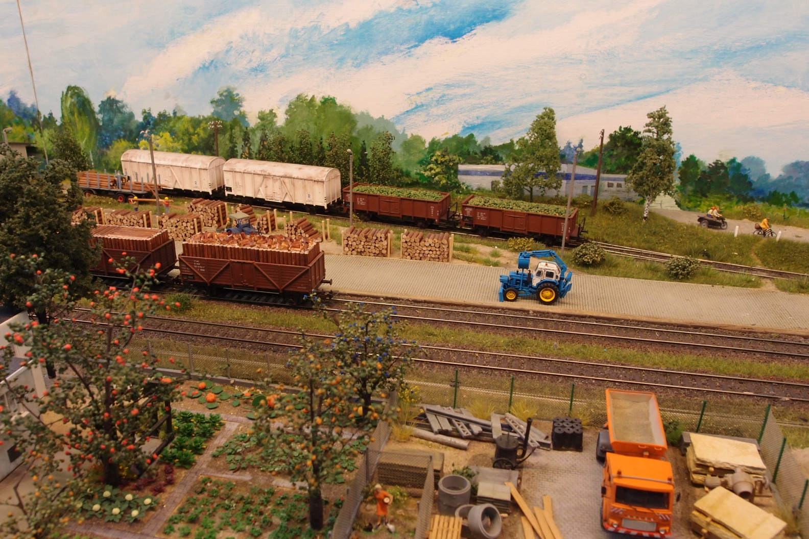 H0-Bahn eines polnischen Vereins