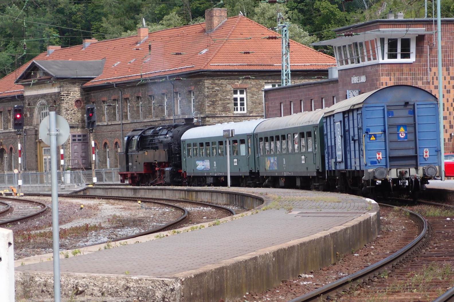 Sonderzug in Rübeland