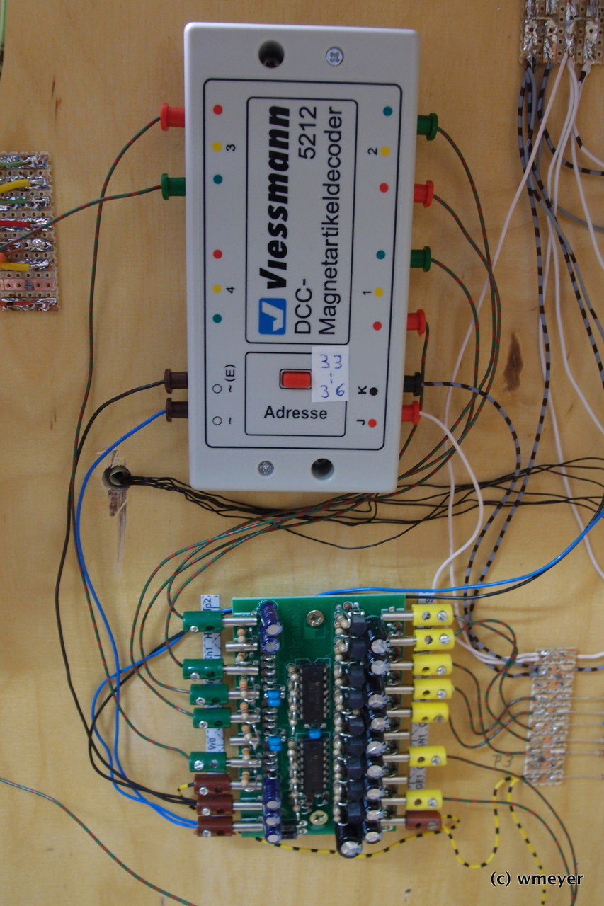 Viessmann Signalbildsteuerung und Magnetartikeldecoder