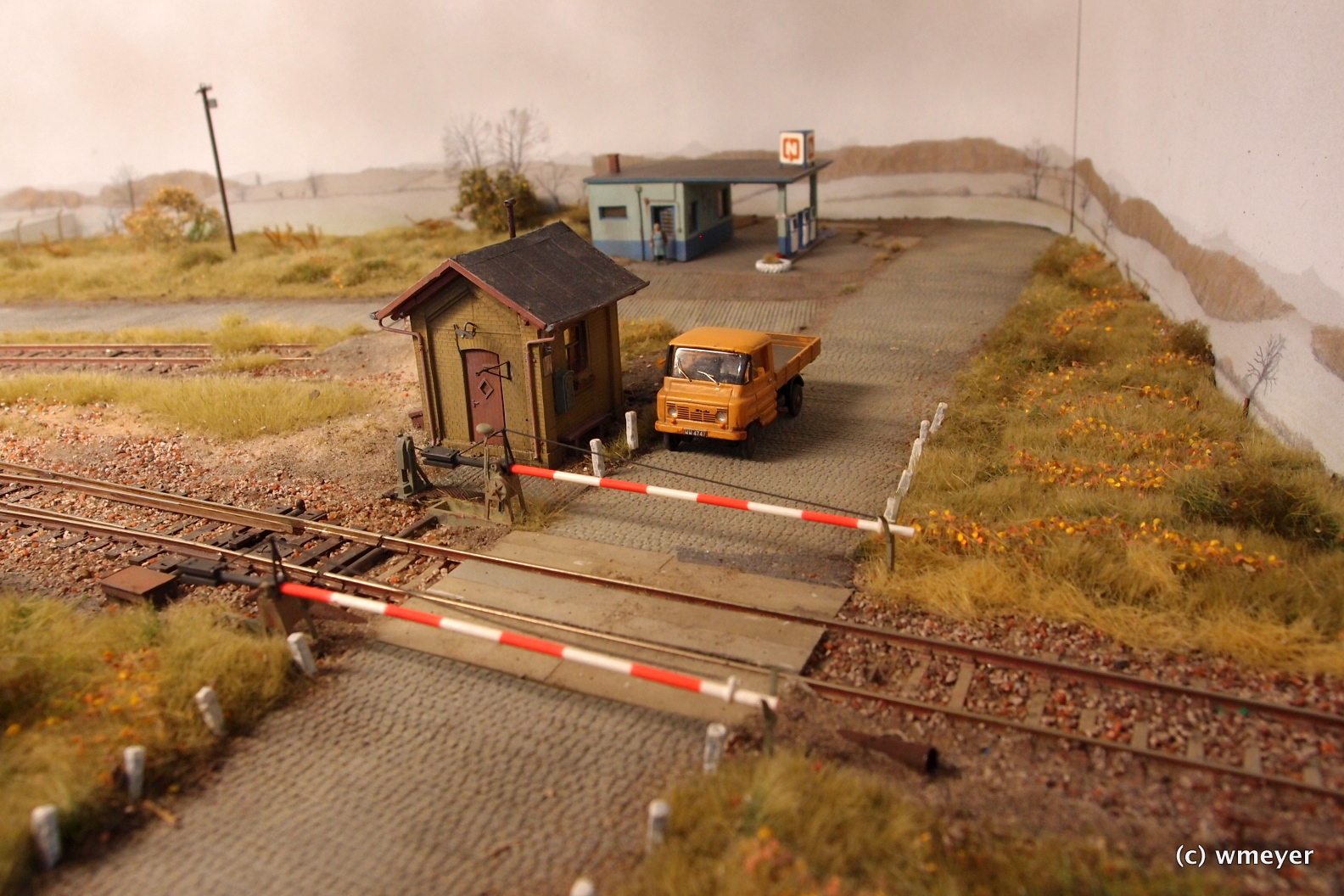 Polnischer Bahnhof in H0