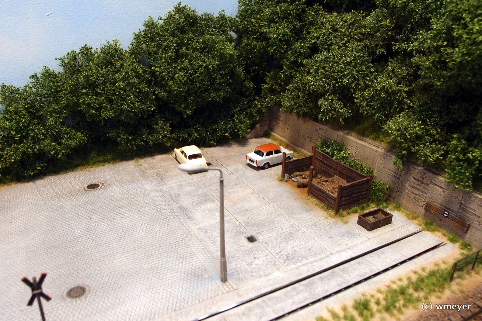 Rangierdiorama in H0
