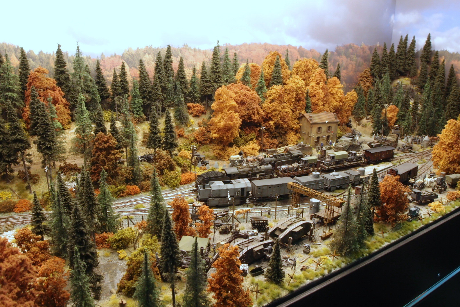 Diorama Panzerverladung