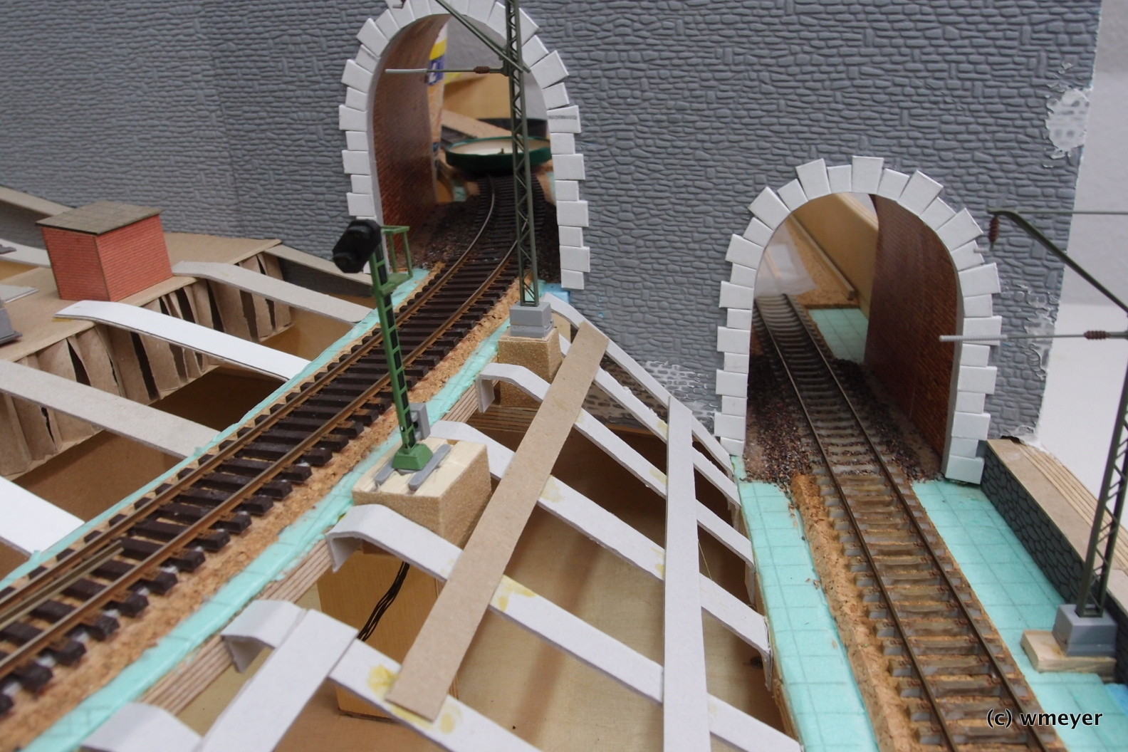 Verkleidete "Tunnelröhren"