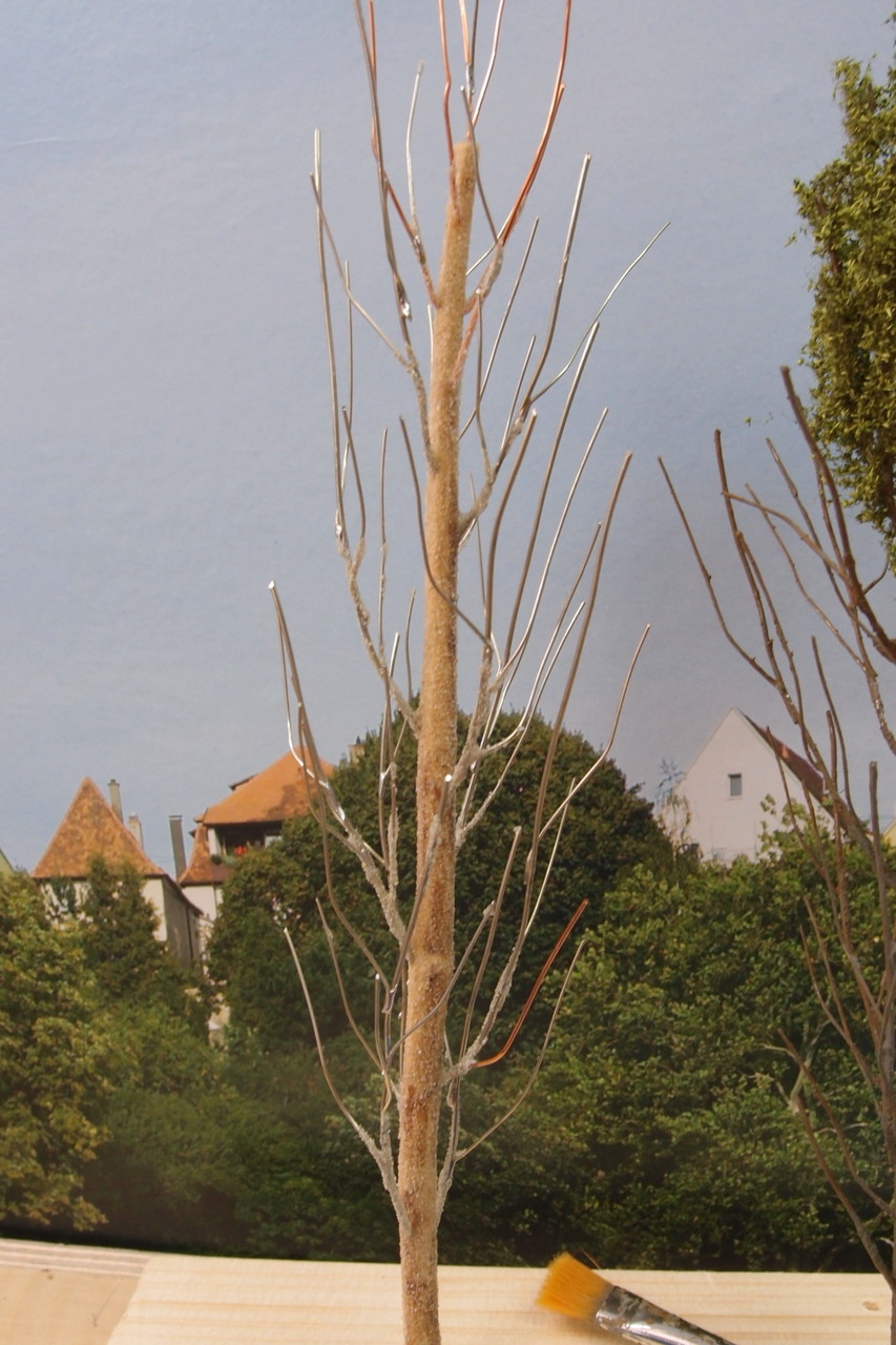 Besandeter Stamm
