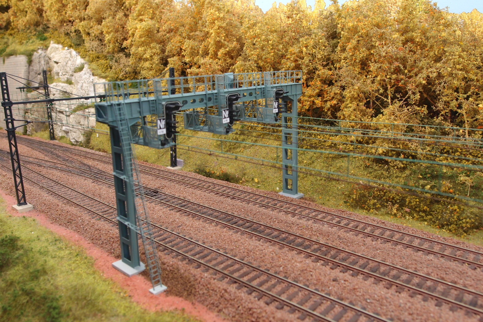 Französische Anlage in H0