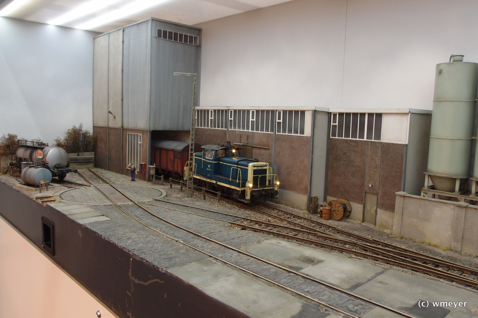 Spur I Diorama bei KM1 Modellbau