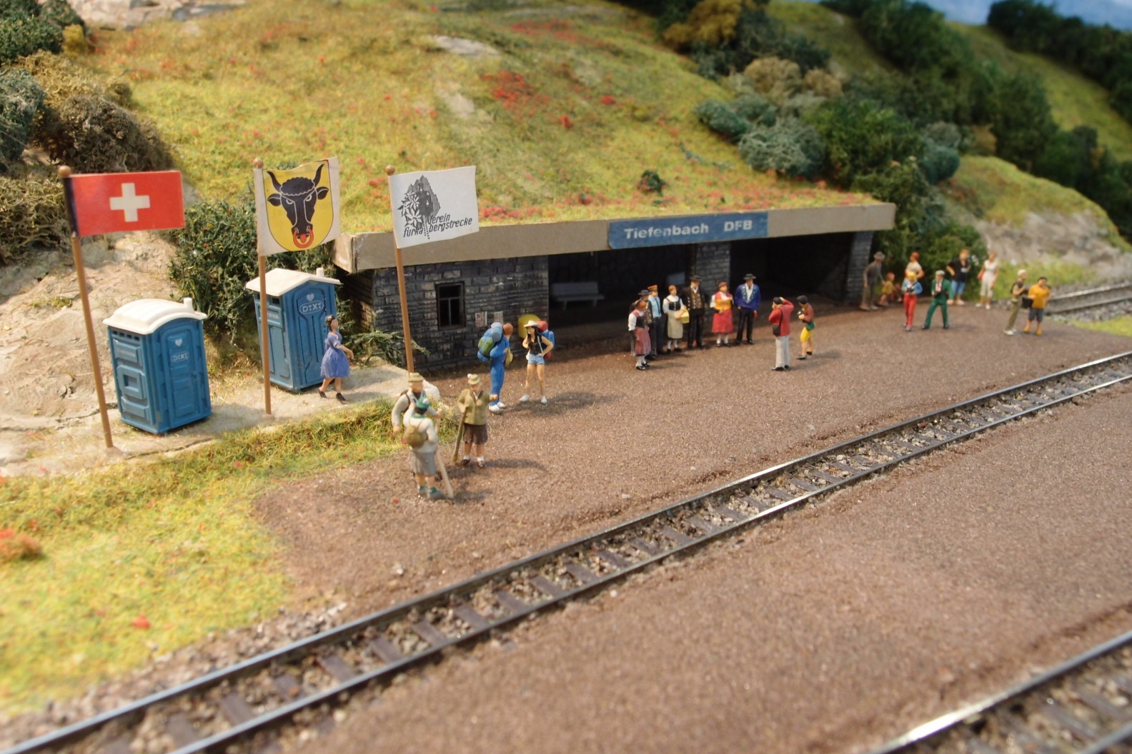 Furka Bahn in H0m