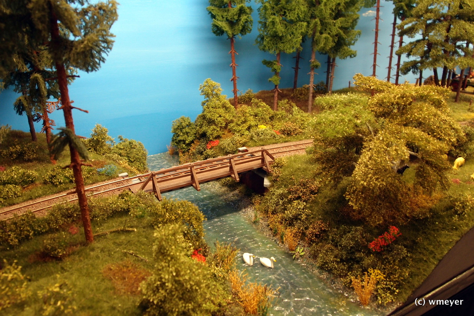 Landschaftsmotiv in 1:45