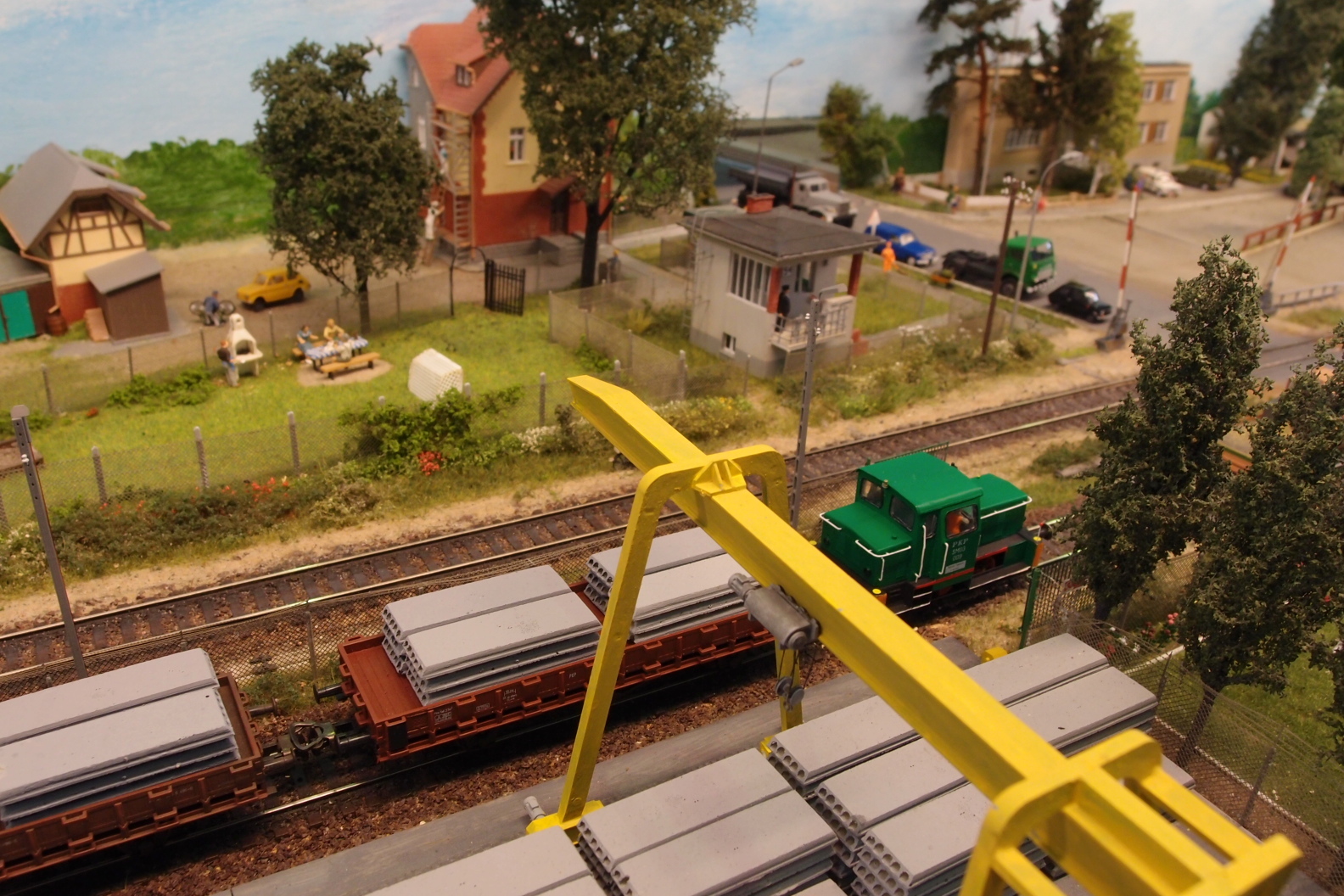 H0-Bahn eines polnischen Vereins