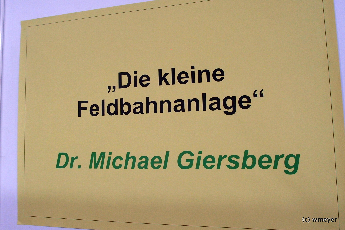 Kleinstanlage mit vielen Details