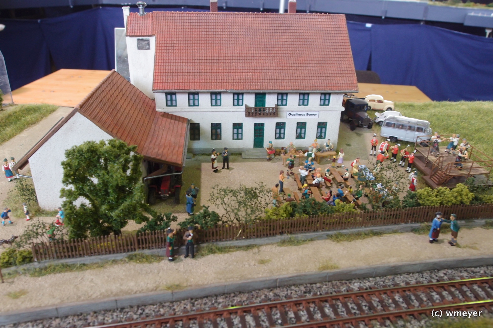 Vorbildliche Bahn in H0 aus Bayern