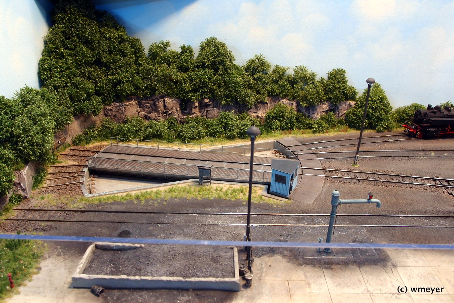 Rangierdiorama in H0