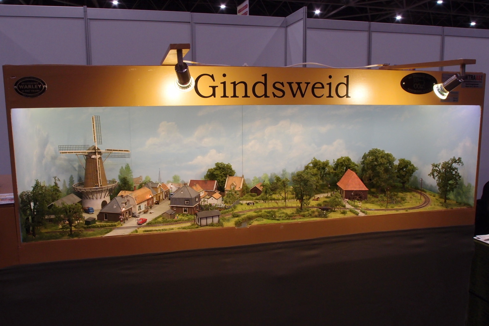 Kleinanlage mit holländischen Motiven