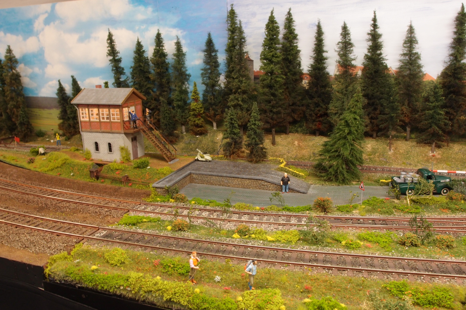 Spur I belgischer Modellbahnclub