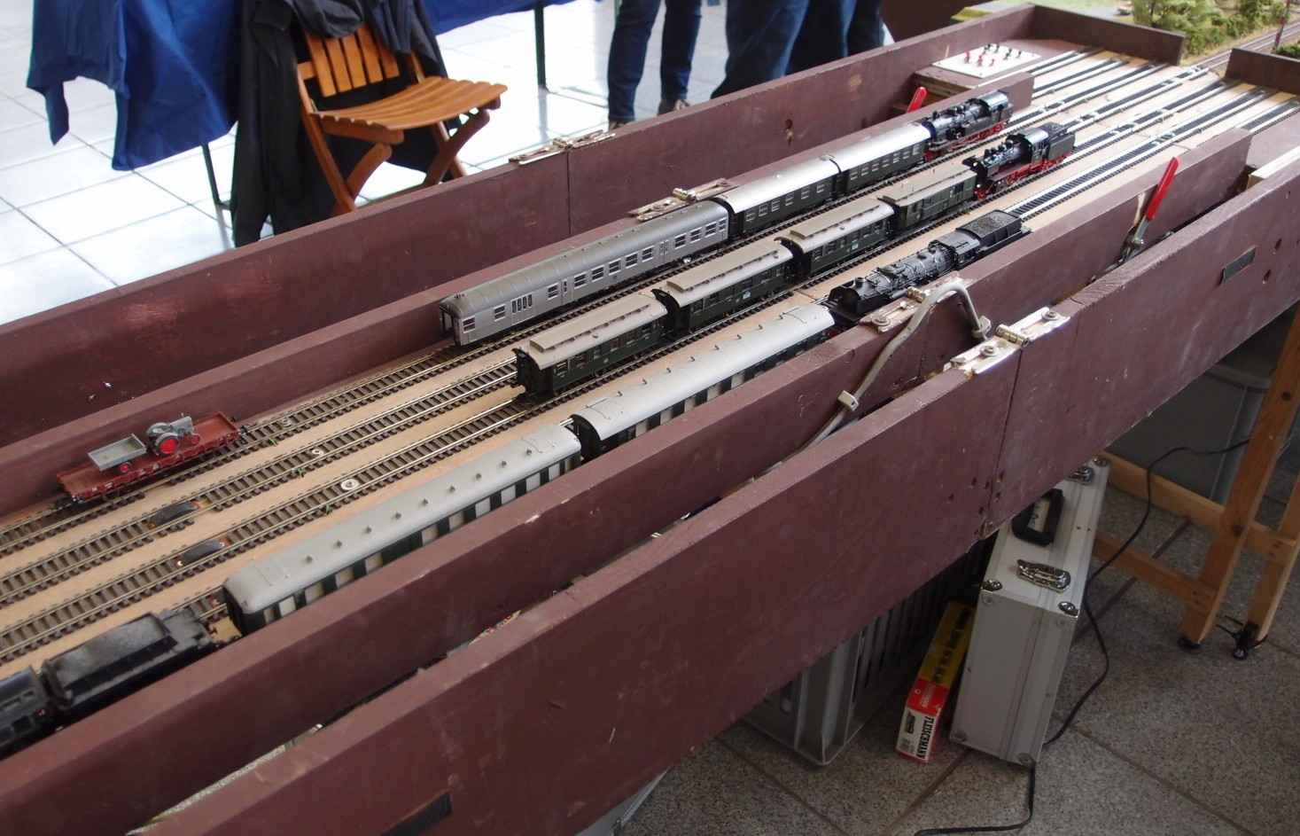 Robuster Abstellbahnhof Diepholzer Eisenbahnfreunde