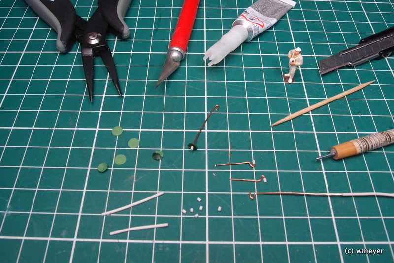 Werkzeuge und Einzelteile für die Produktion