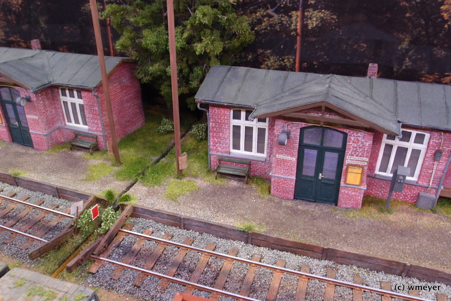 Spur 0 Rangierdiorama