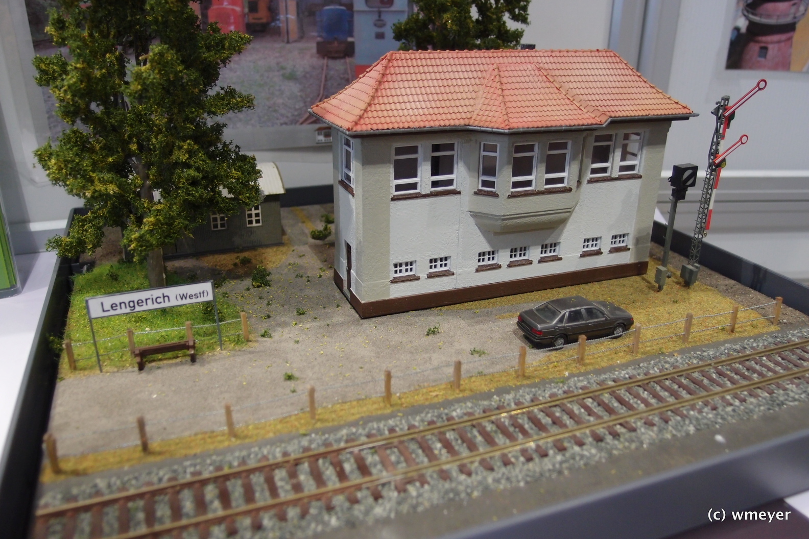 Vereinsheim der Lengericher Eisenbahnfreunde im Modell