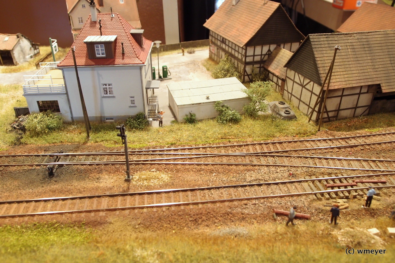 Bahnhof einer Kleinbahn in H0