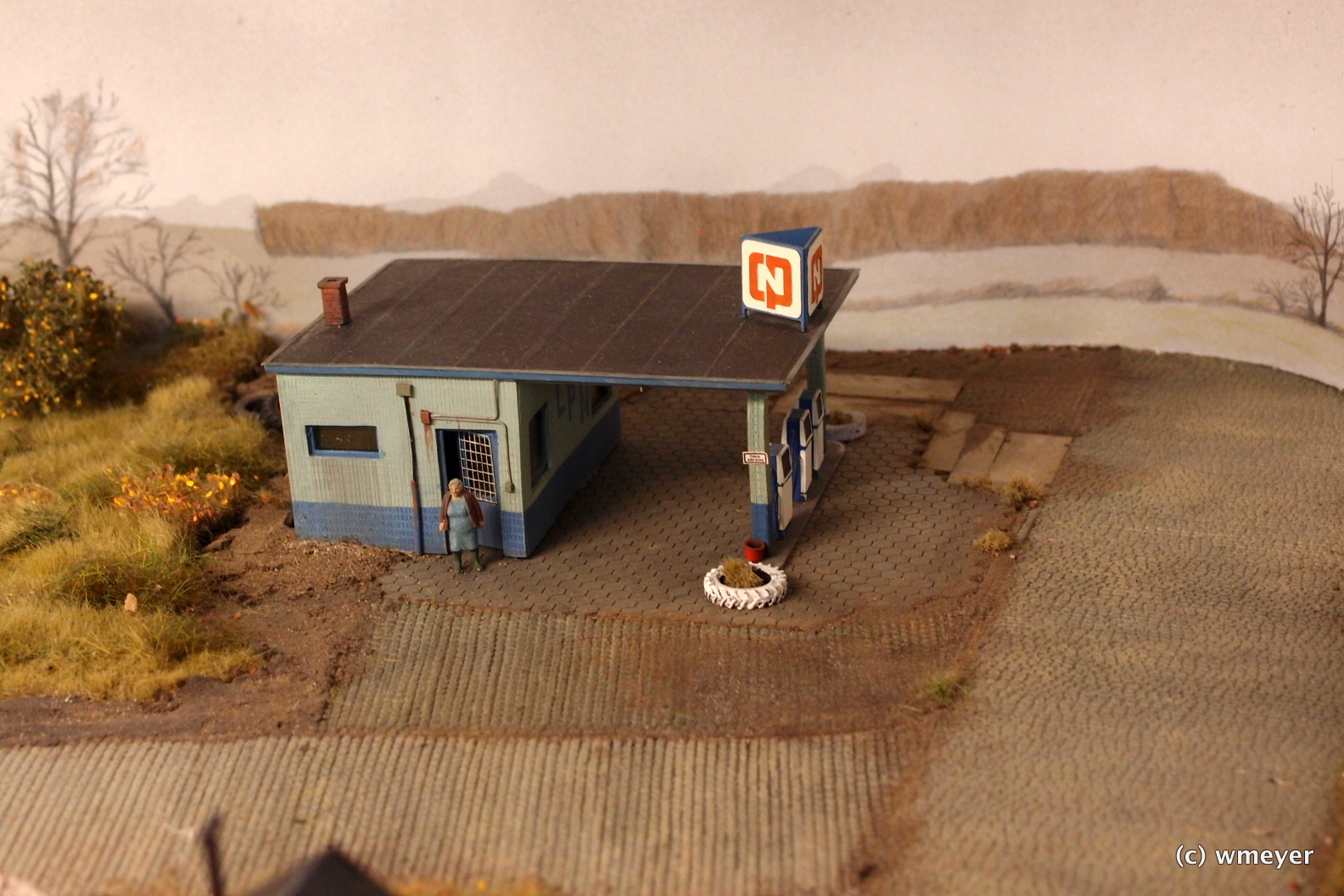 Polnischer Bahnhof in H0
