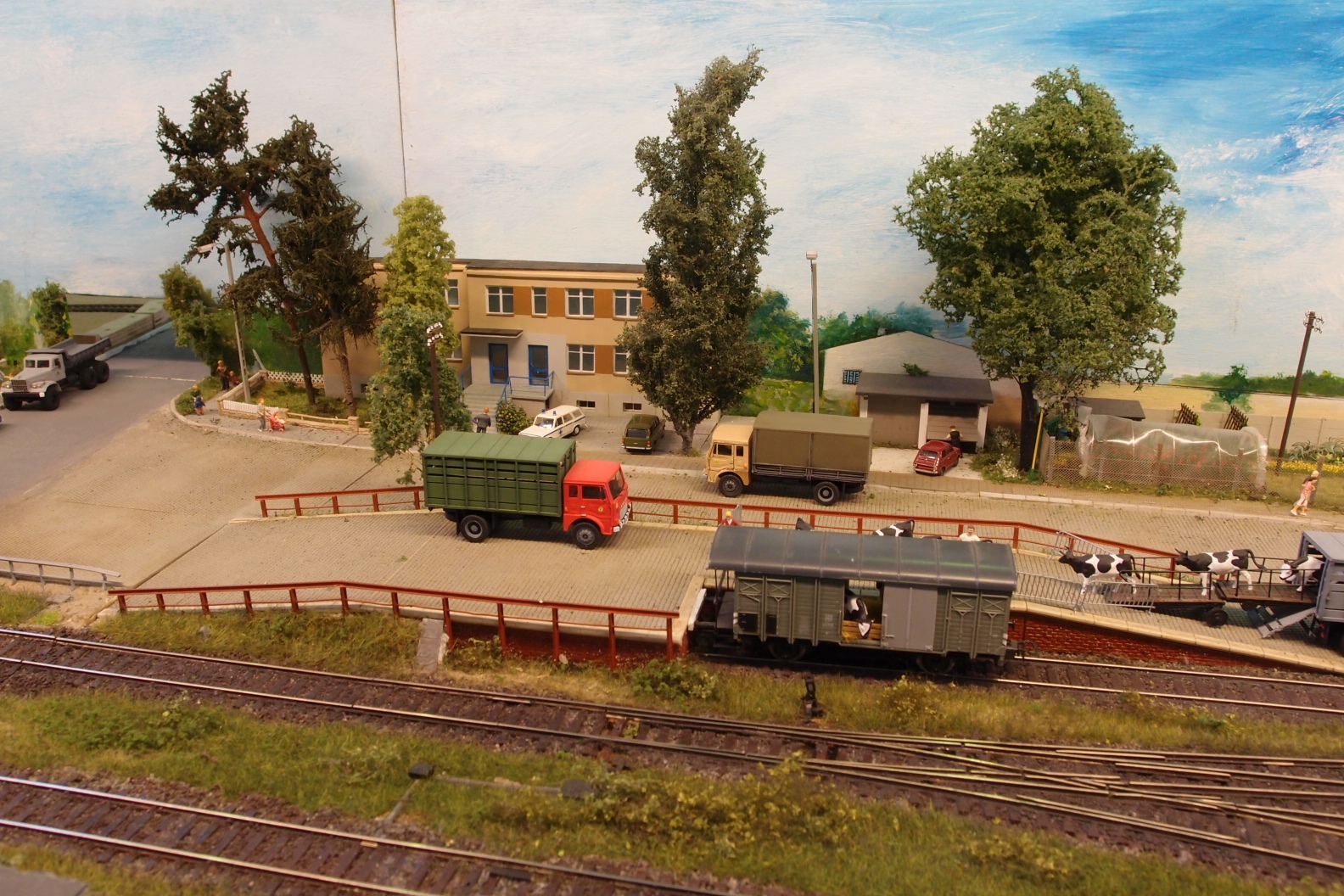 H0-Bahn eines polnischen Vereins