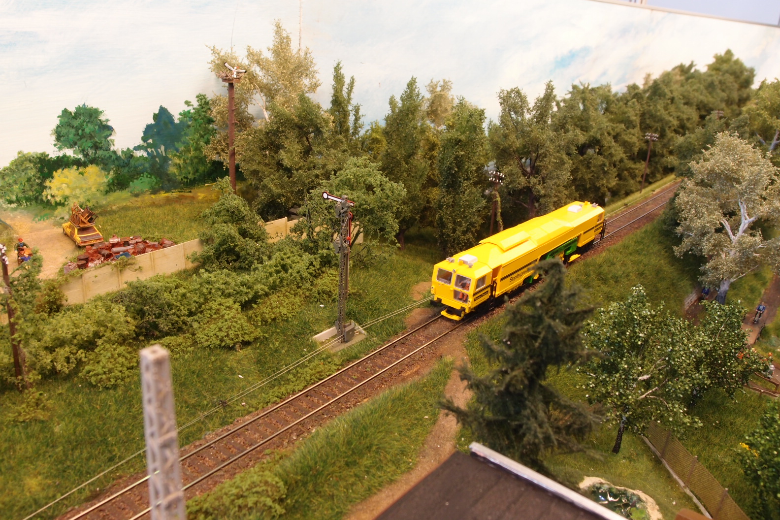 H0-Bahn eines polnischen Vereins