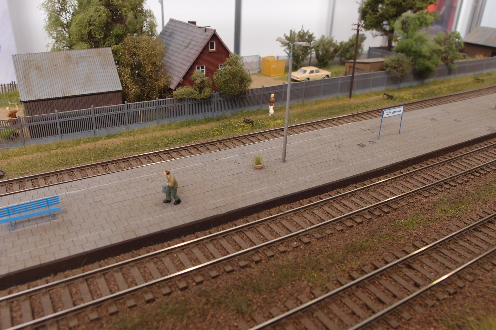 Polnischer Bahnhof in H0