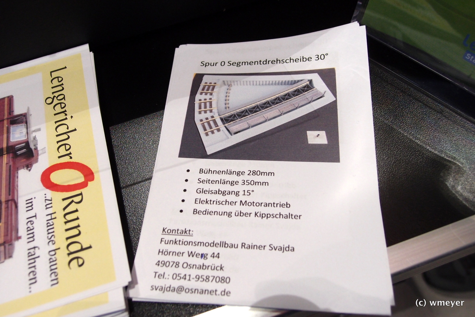 Interessante Segmentdrehscheibe in 0
