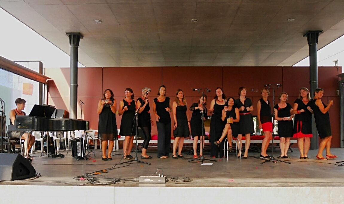 Frauenchor Intakt beim Fete de la Musique Weingarten