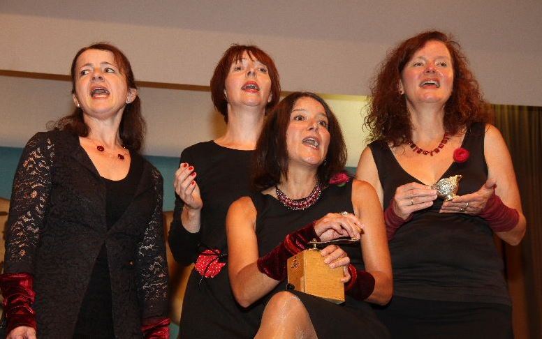 Frauenchor Intakt beim A-Capella-Abend in Ziegelbach