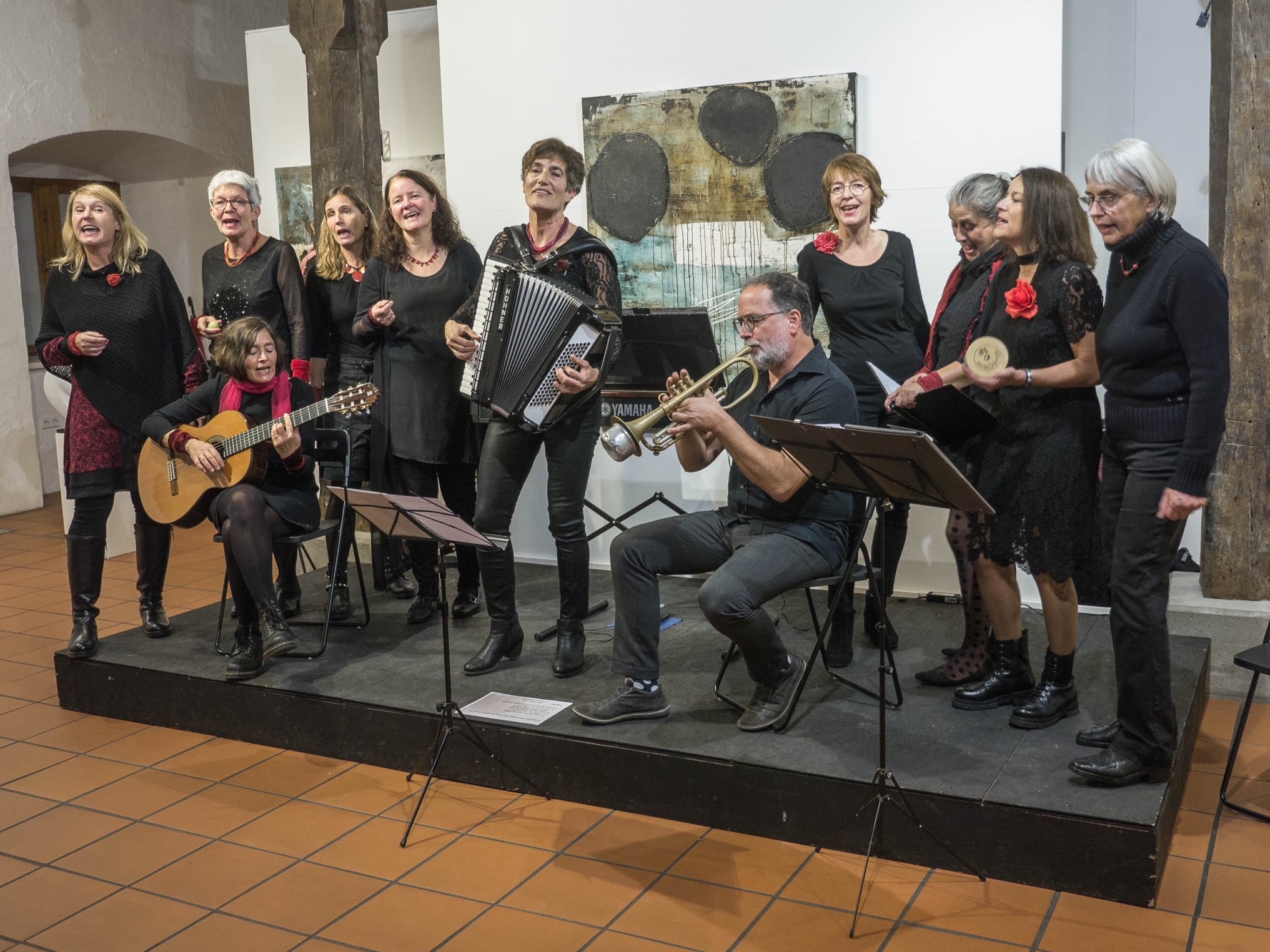 Frauenchor Intakt, Vernissage Bad Waldsee