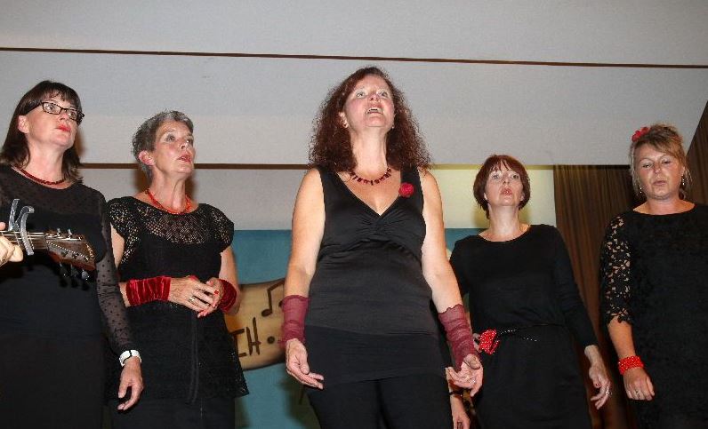 Frauenchor Intakt beim A-Capella-Abend in Ziegelbach