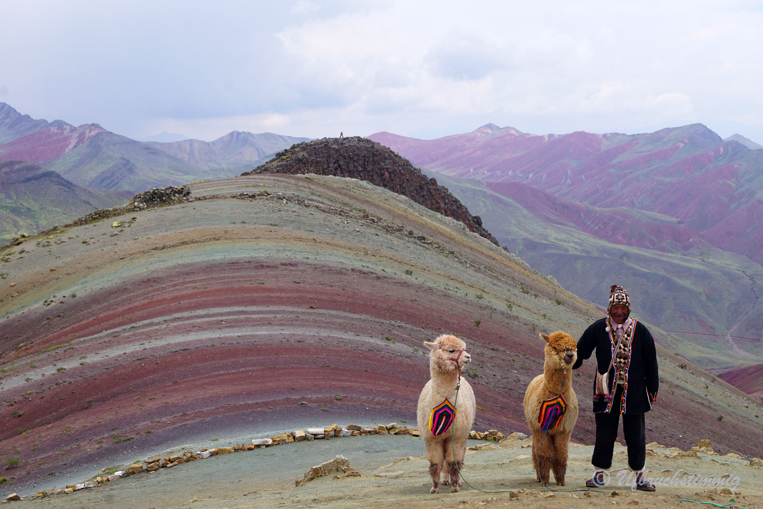 Der Abschied von Peru - Cordillera los Colores, Puno, Islas de los Uros 5. Dezember bis 9. Dezember