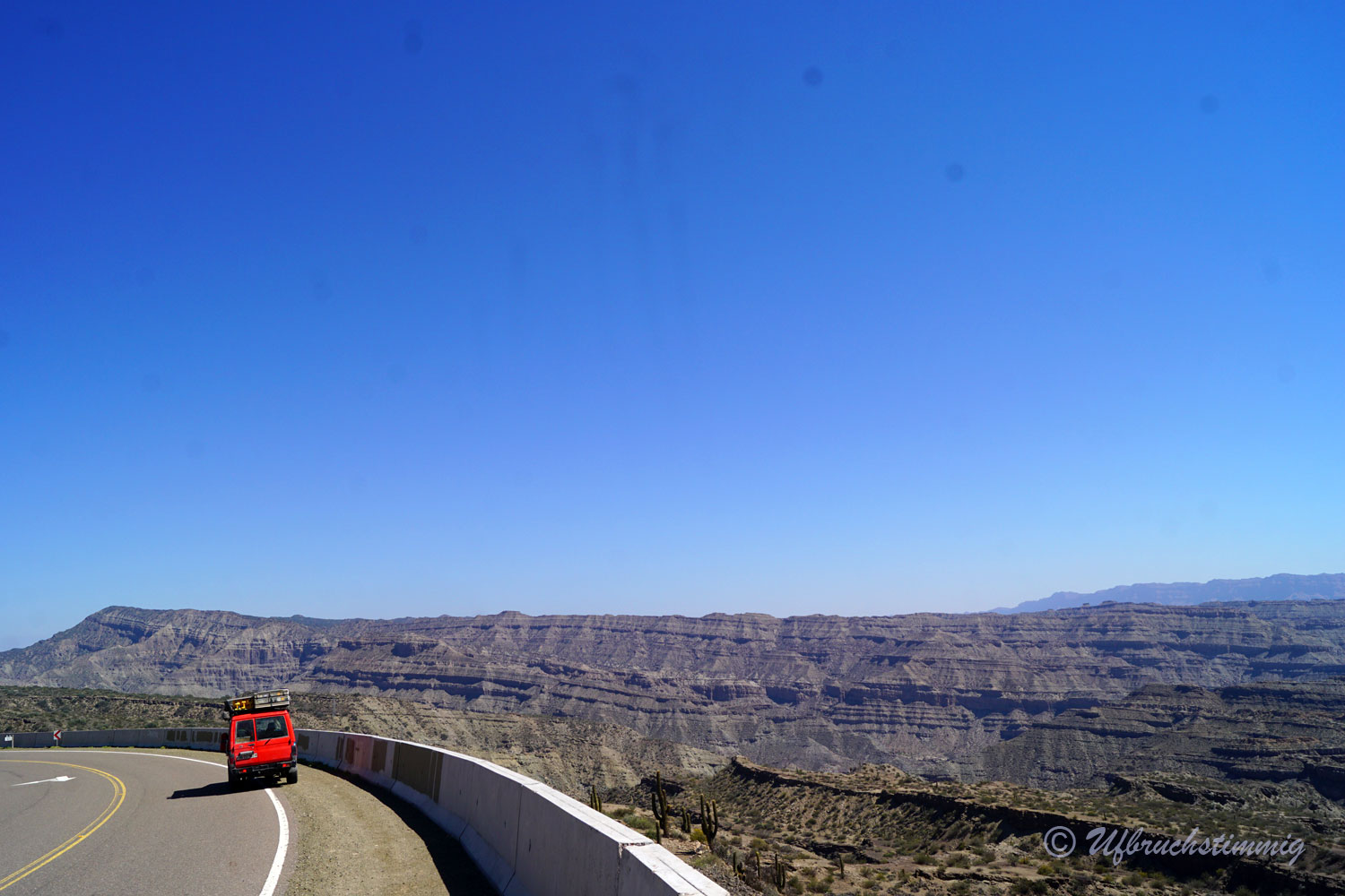 Südwärts bis Mendoza - Abschied vom Konvoi fahren 30. Oktober bis 6. November