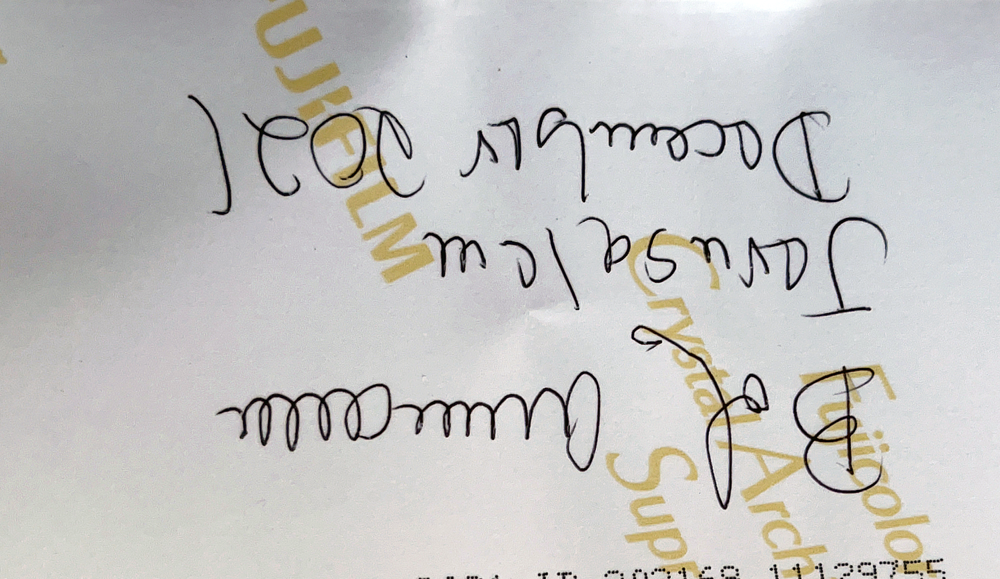 Autograph Robert Aumann Autogramm