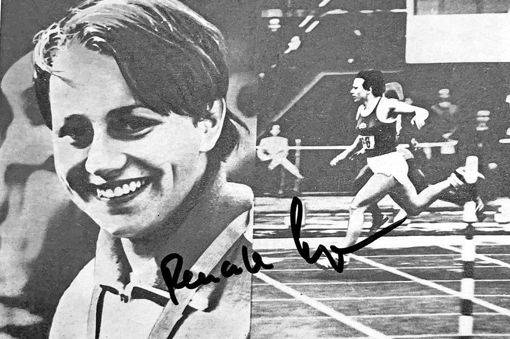 Autograph Renate Stecher Autogramm