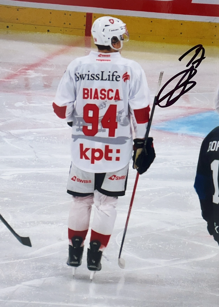 Autograph Attilio Biasca Autogramm