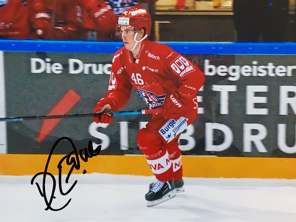 Autograph Dominik Egli Autogramm