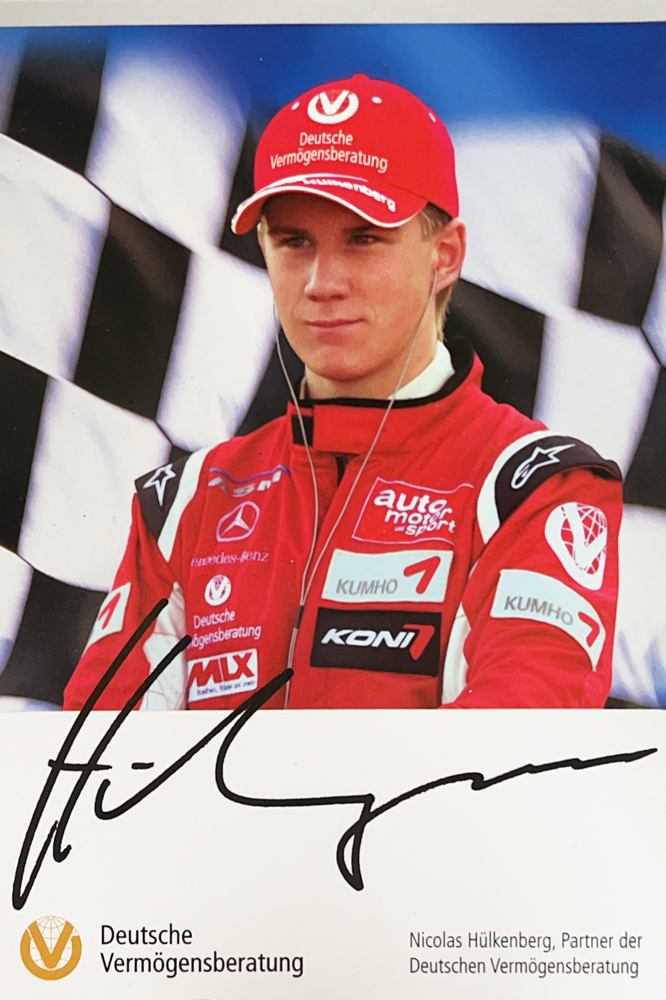Autograph Nicolas Hulkenberg Autogramm