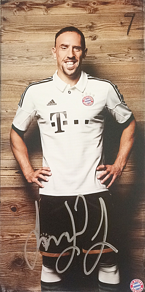 Franck Ribery Autograph Autogramm