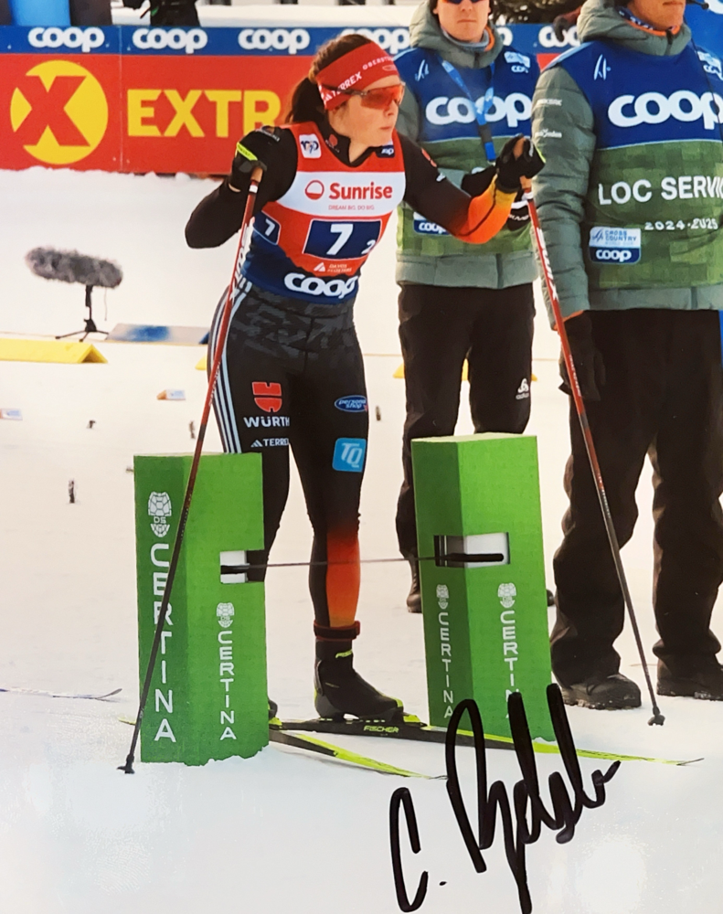 Autograph Coletta Rydzek Autogramm