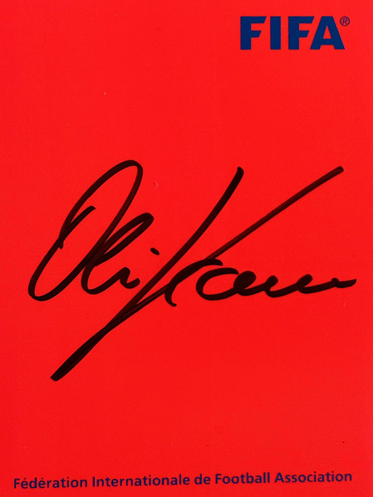 Autograph Oliver Kahn Autogramm