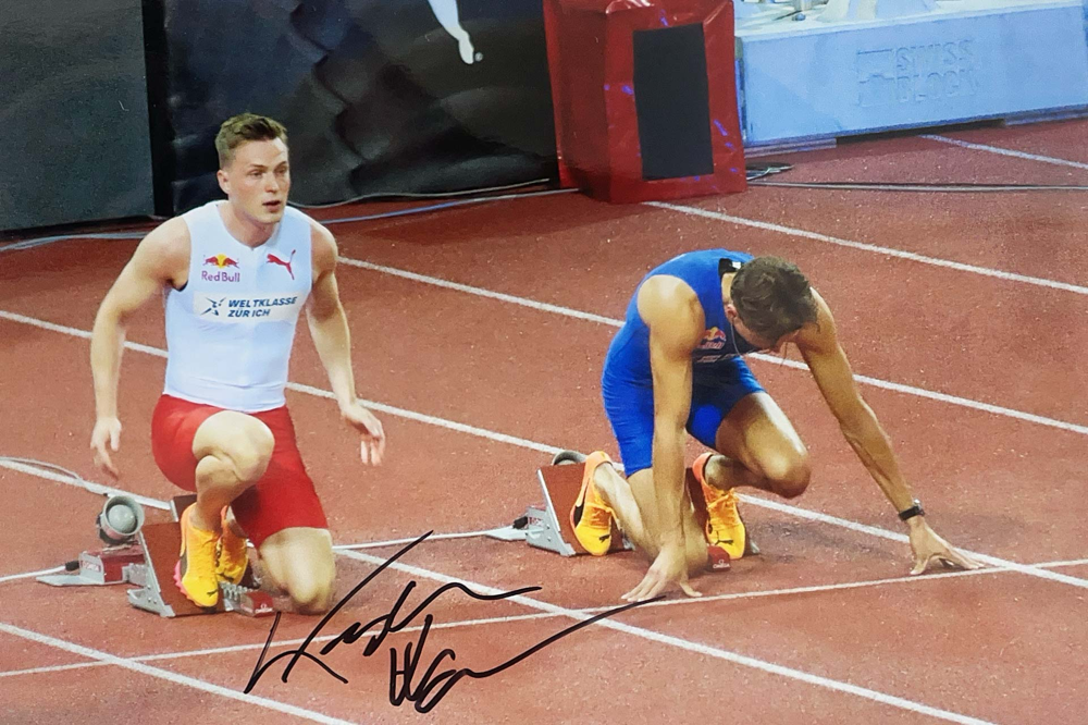 Autograph Karsten Warholm Autogramm 